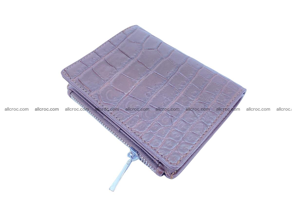 Vertical crocodile skin wallet 1721 Foto 2