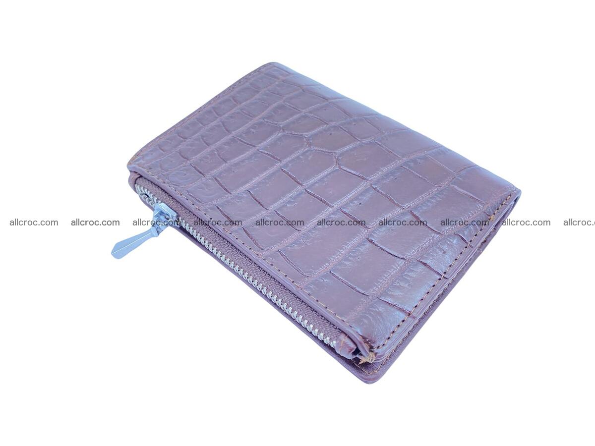 Vertical crocodile skin wallet 1721 Foto 1