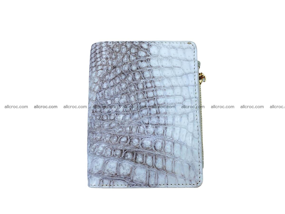 Vertical crocodile skin wallet 1728 Foto 5