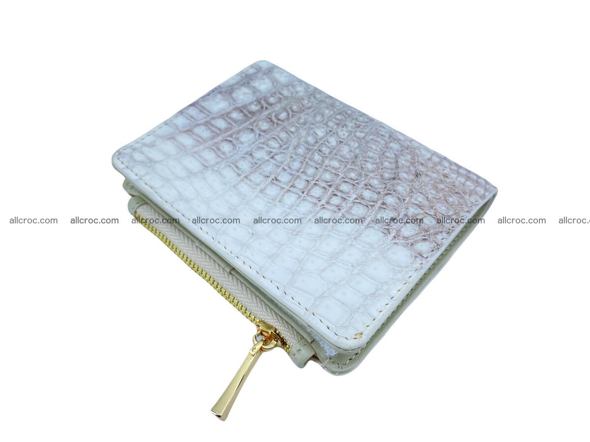 Vertical crocodile skin wallet 1728 Foto 3