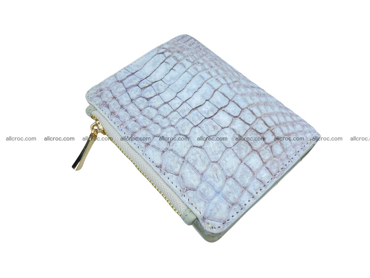Vertical crocodile skin wallet 1728 Foto 4