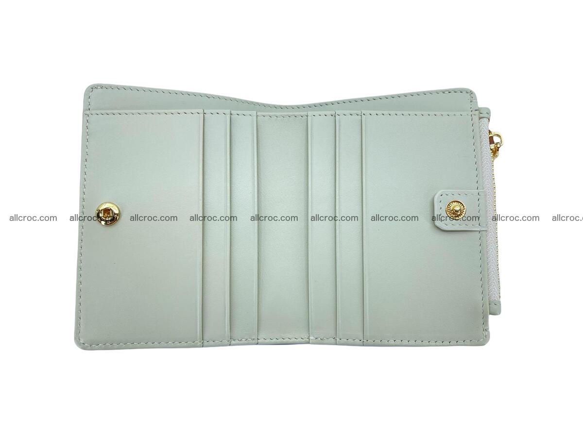 Vertical crocodile skin wallet 1728 Foto 7