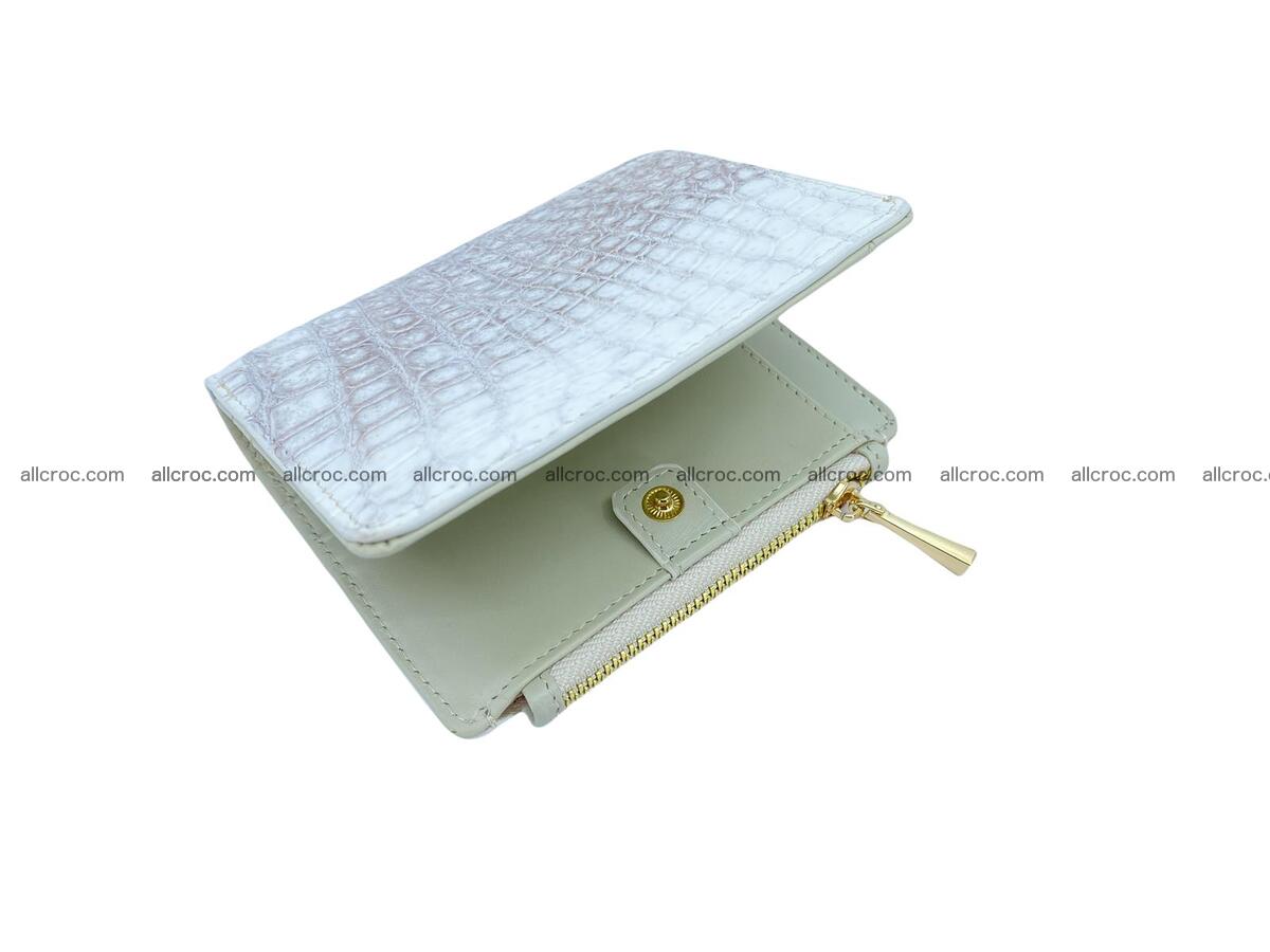 Vertical crocodile skin wallet 1728 Foto 1