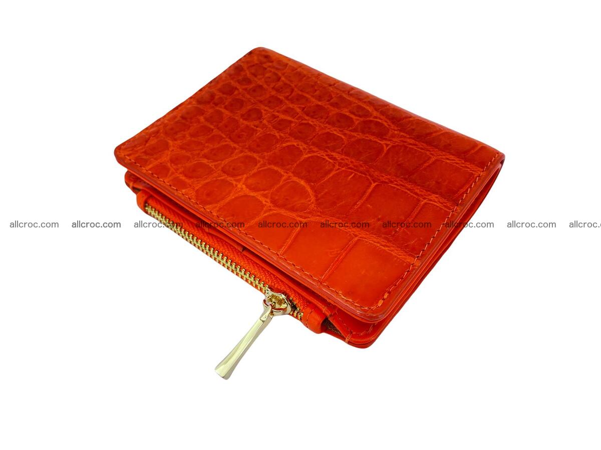 Vertical crocodile skin wallet 1727 Foto 2