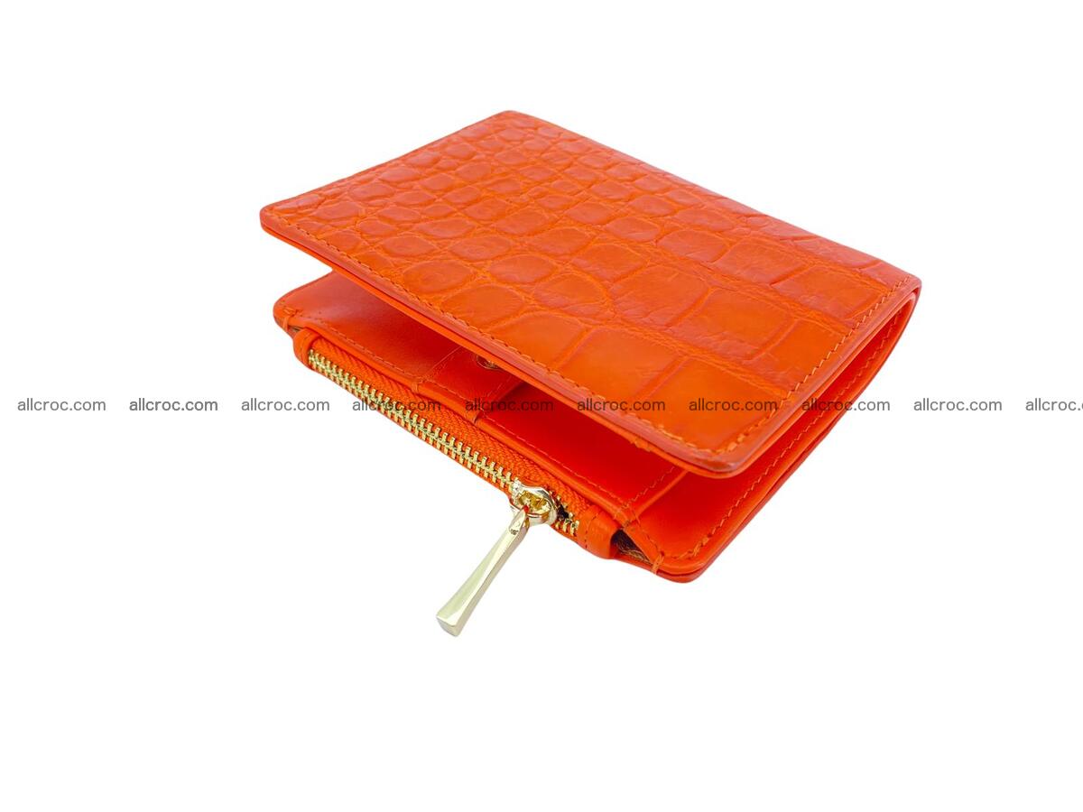 Vertical crocodile skin wallet 1727 Foto 1