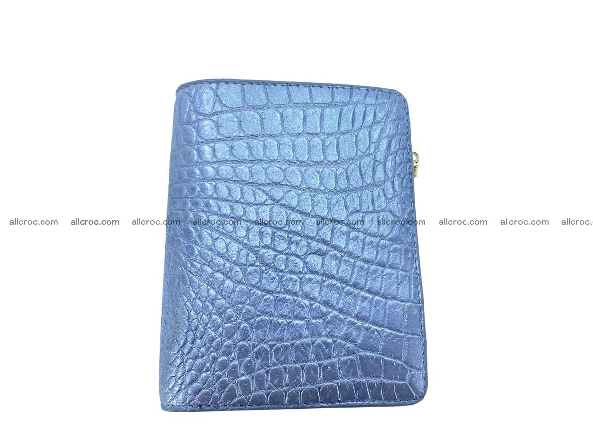 Vertical crocodile skin wallet 1729 Foto 4