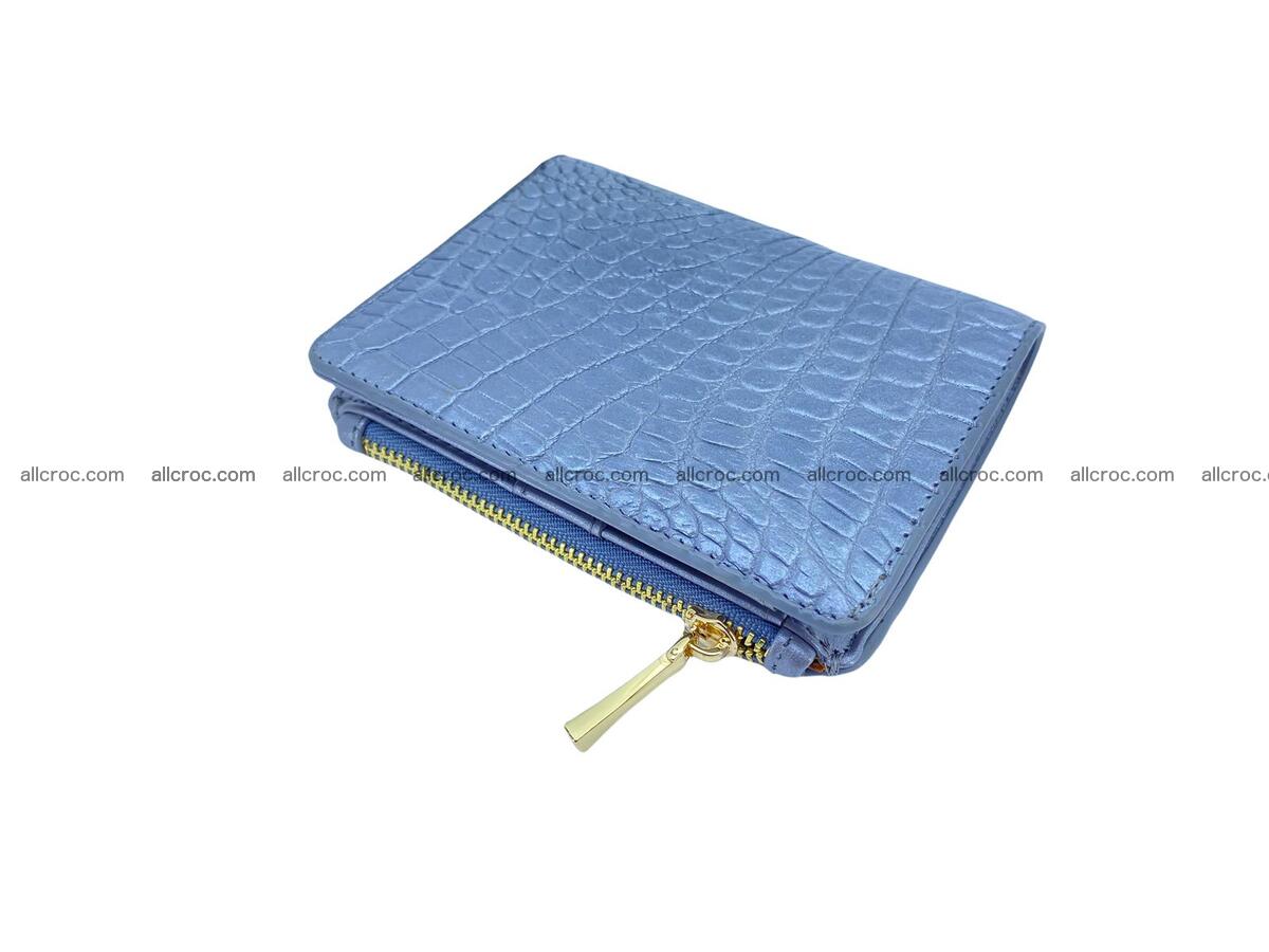 Vertical crocodile skin wallet 1729 Foto 3