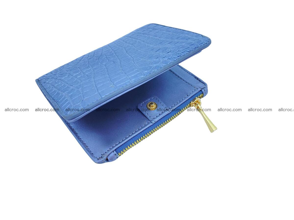 Vertical crocodile skin wallet 1729 Foto 2