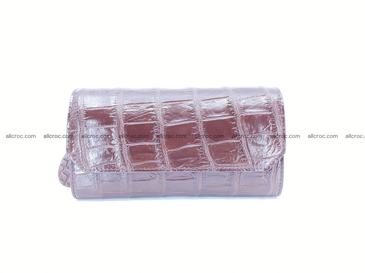 Crocodile leather clutch 672 Foto 0