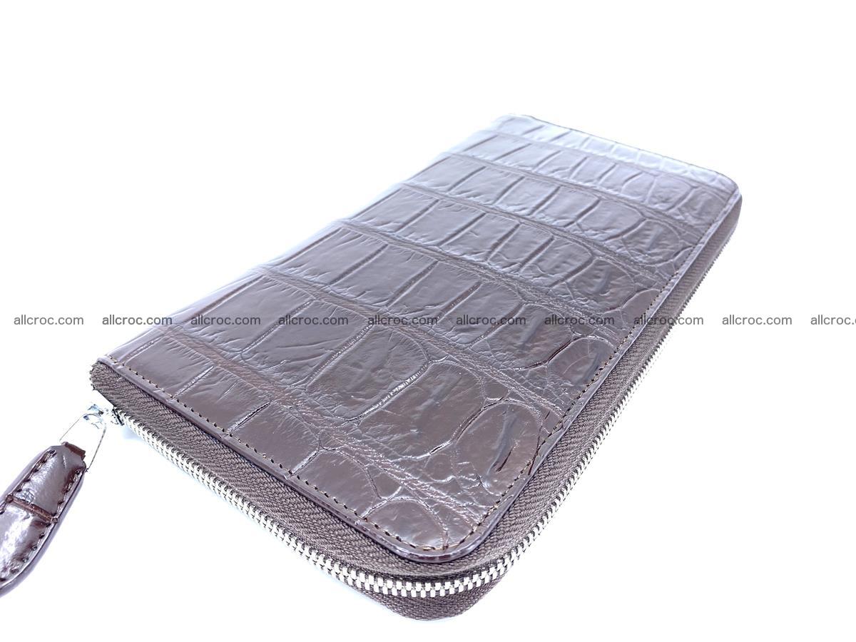 Crocodile skin zip wallet 1647 Foto 1