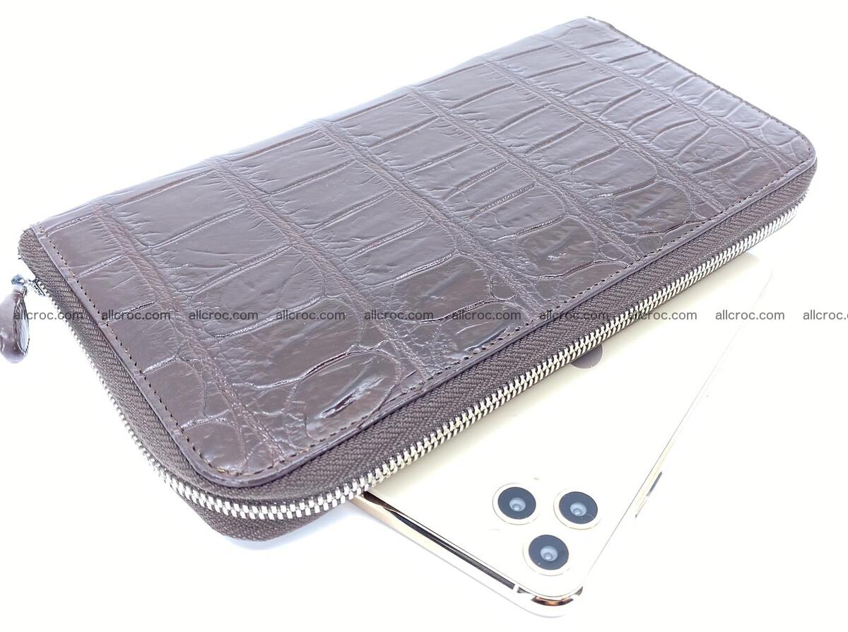 Crocodile skin zip wallet 1647 Foto 0
