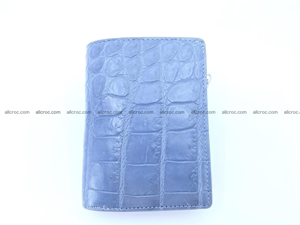 Crocodile leather vertical wallet HK 636 Foto 0