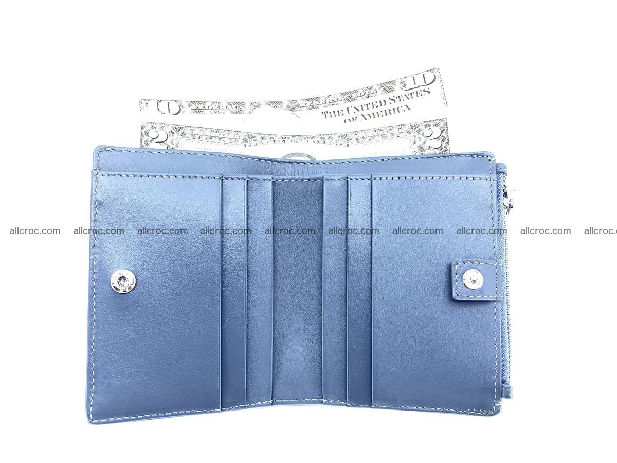 Crocodile leather vertical wallet HK 636 Foto 6