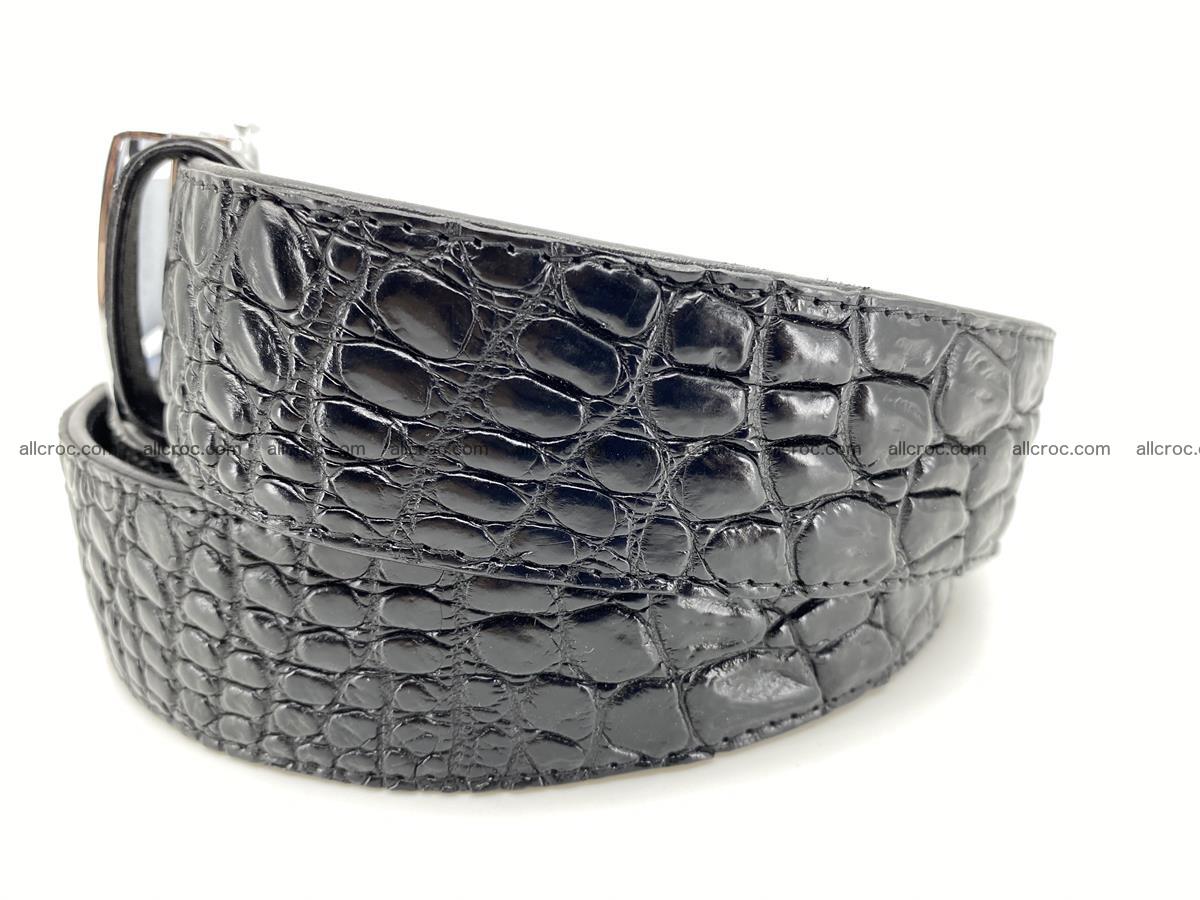 Crocodile leather belt 730 Foto 1