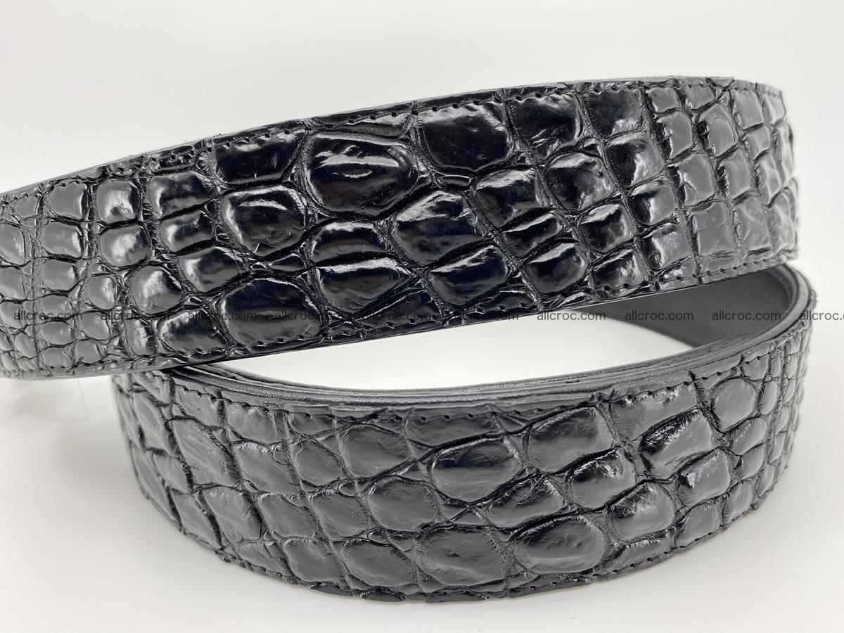 Crocodile leather belt 730 Foto 3