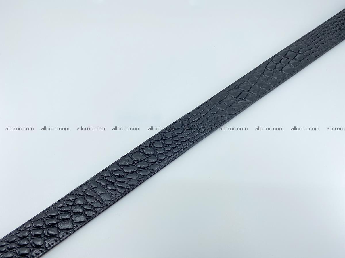 Crocodile leather belt 730 Foto 10