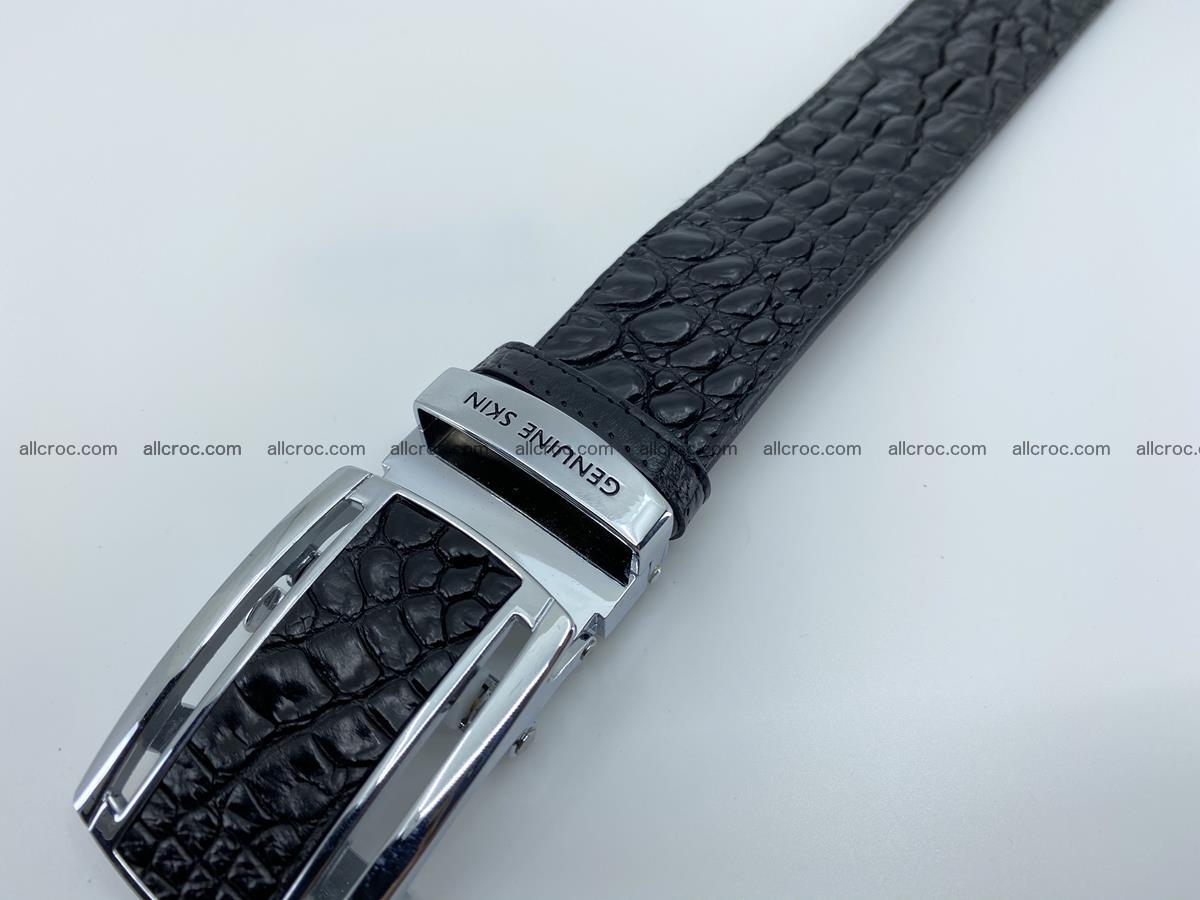 Crocodile leather belt 730 Foto 7