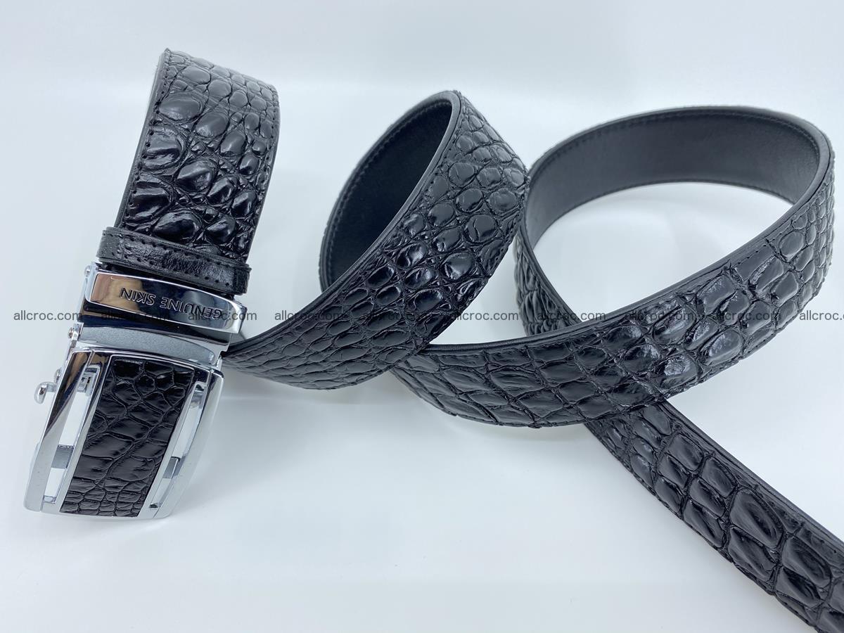 Crocodile leather belt 730 Foto 5