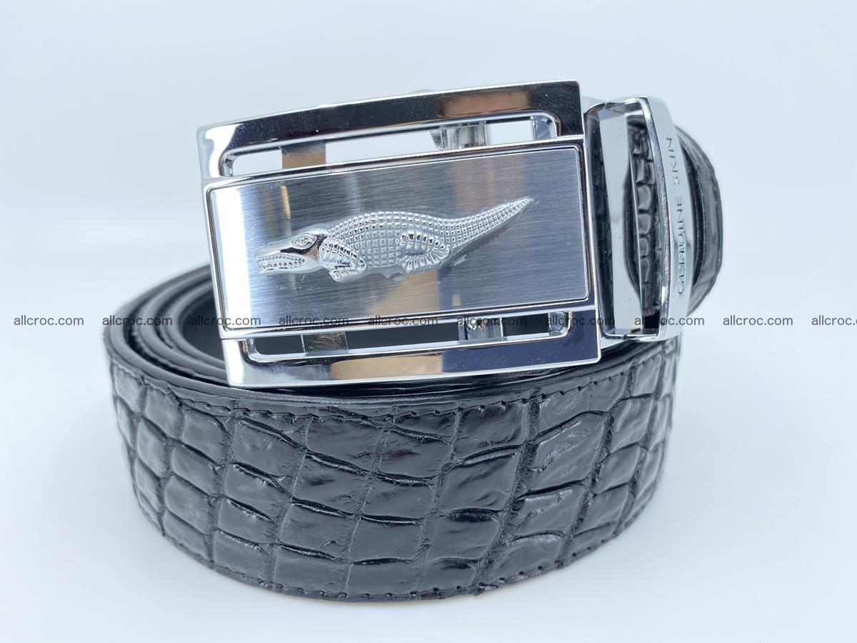 Crocodile leather belt 728 Foto 0