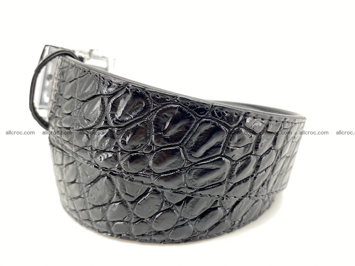 Crocodile leather belt 728 Foto 1