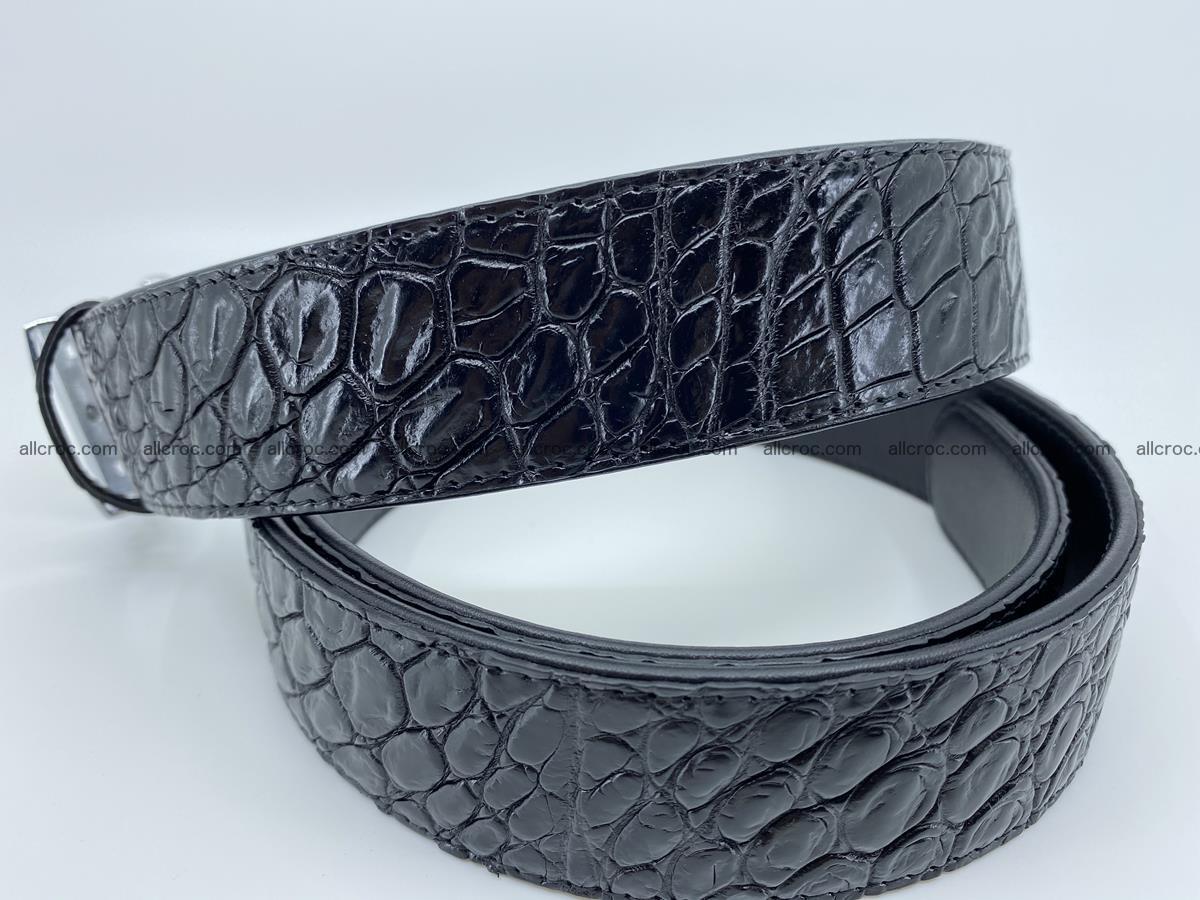 Crocodile leather belt 728 Foto 3