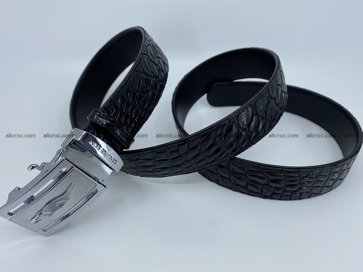 Crocodile leather belt 728 Foto 5