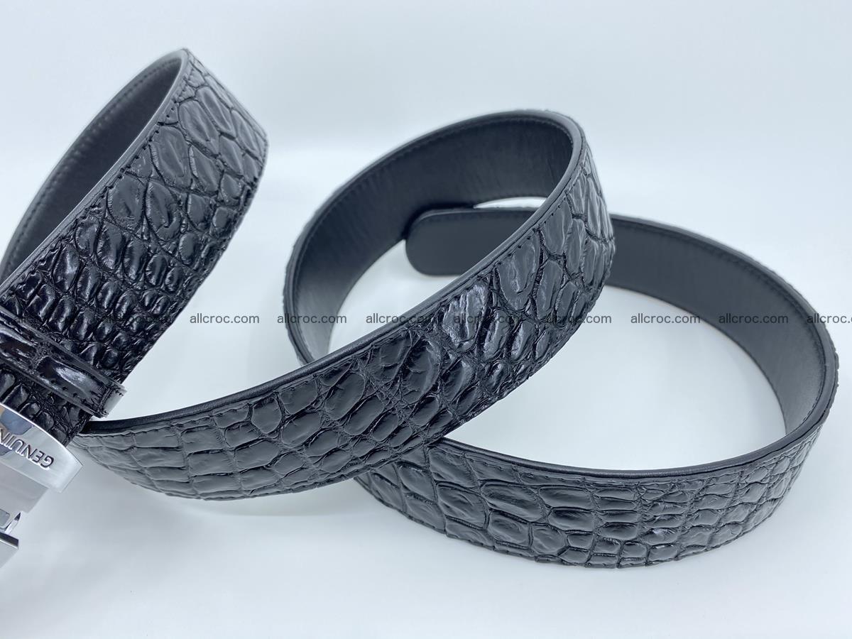 Crocodile leather belt 728 Foto 6