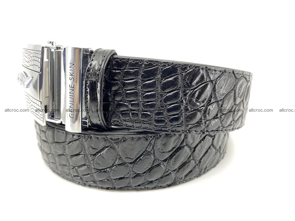 Crocodile leather belt 726 Foto 2