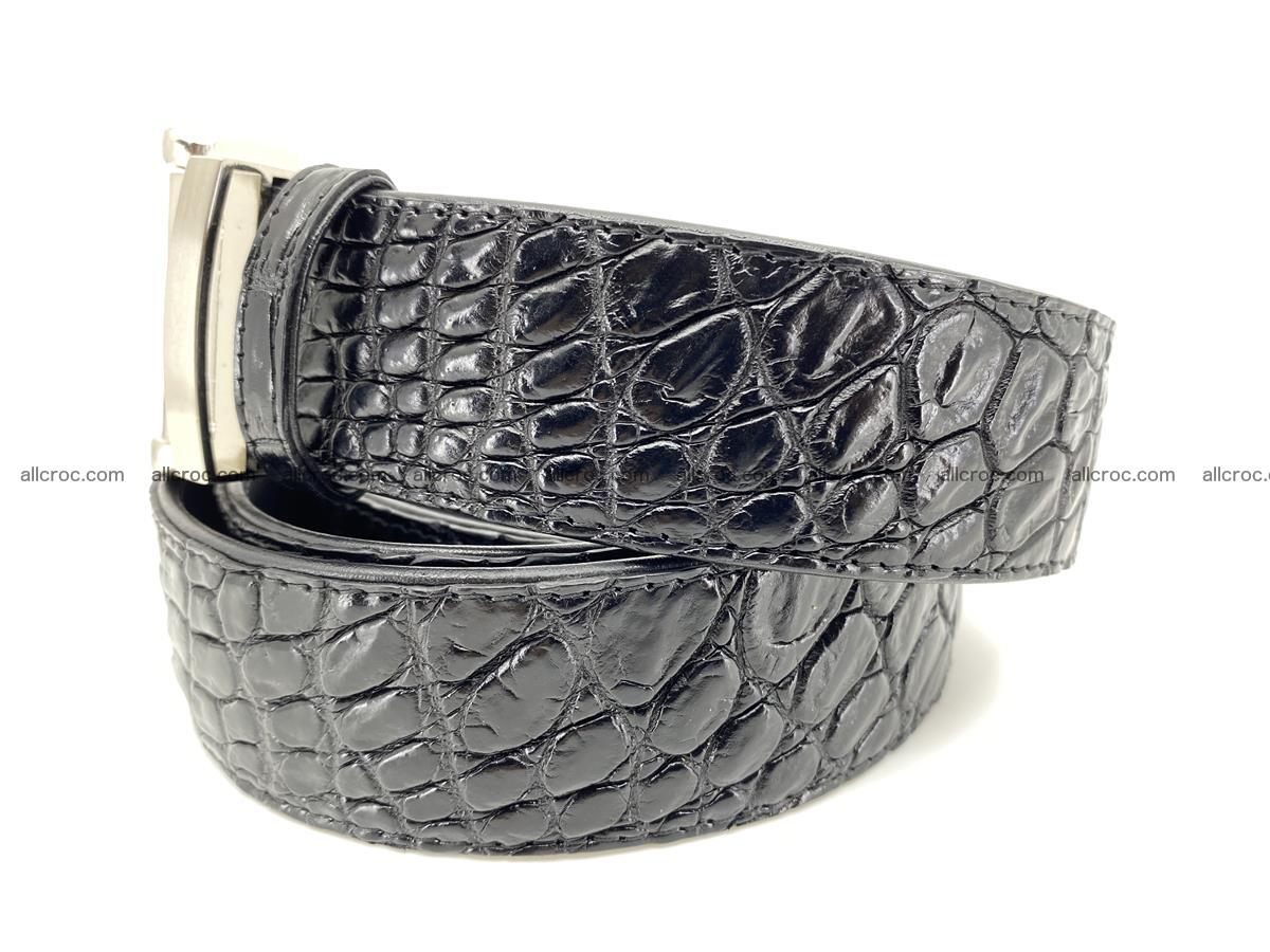 Crocodile leather belt 732 Foto 1
