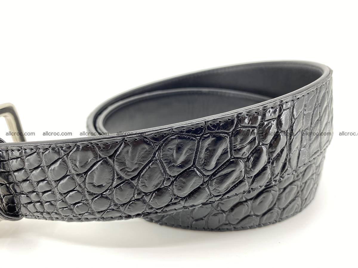 Crocodile leather belt 732 Foto 2