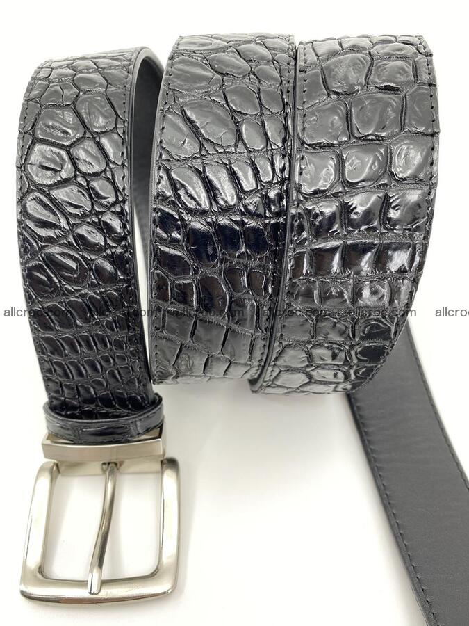 Crocodile leather belt 732 Foto 3