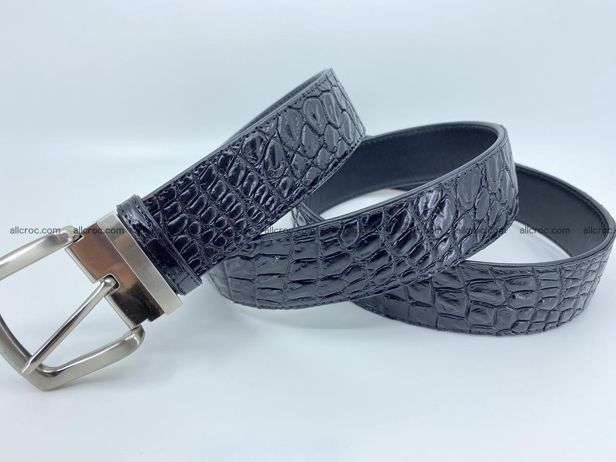 Crocodile leather belt 732 Foto 4