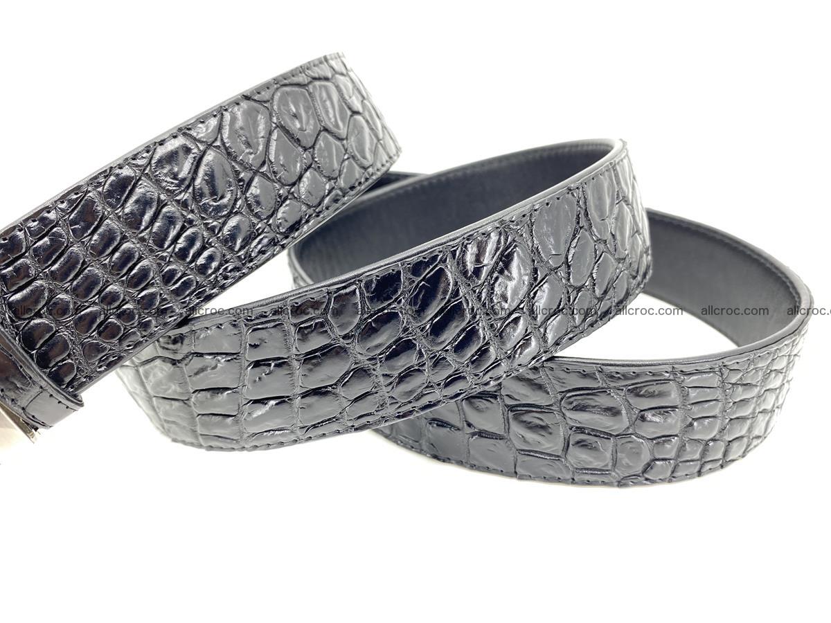 Crocodile leather belt 732 Foto 5