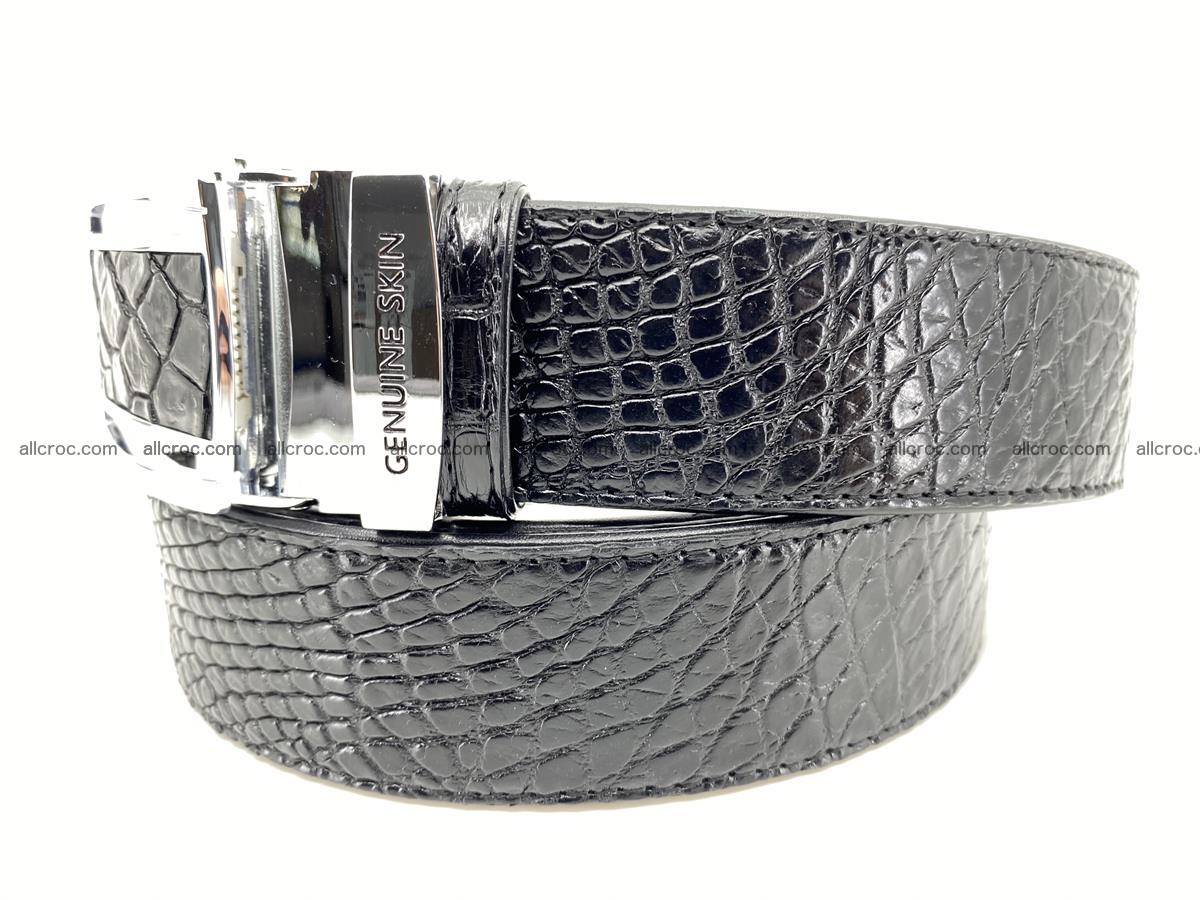 Crocodile leather belt 734 Foto 1