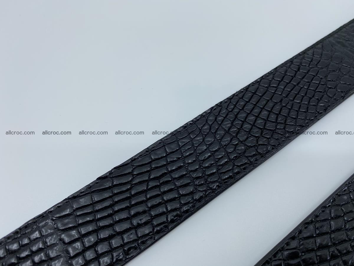Crocodile leather belt 738 Foto 14