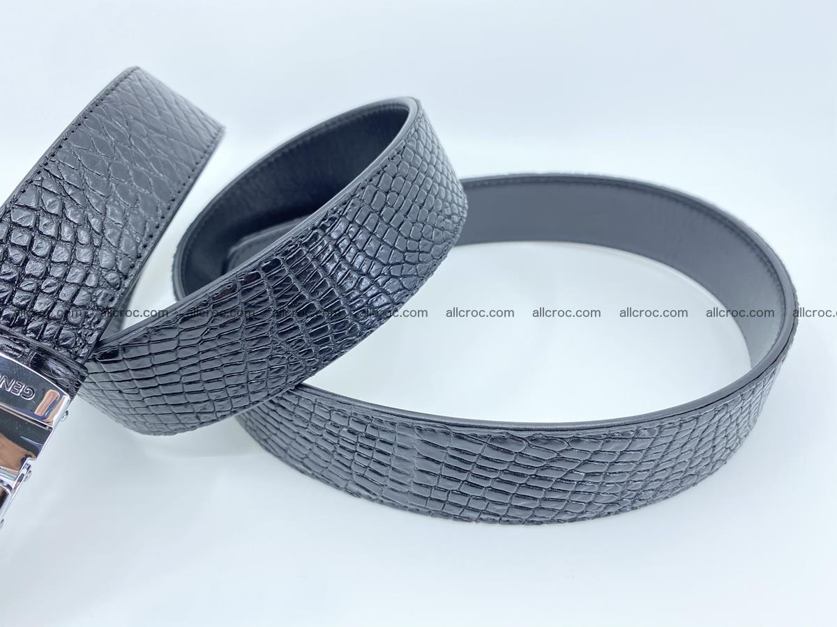Crocodile leather belt 734 Foto 6