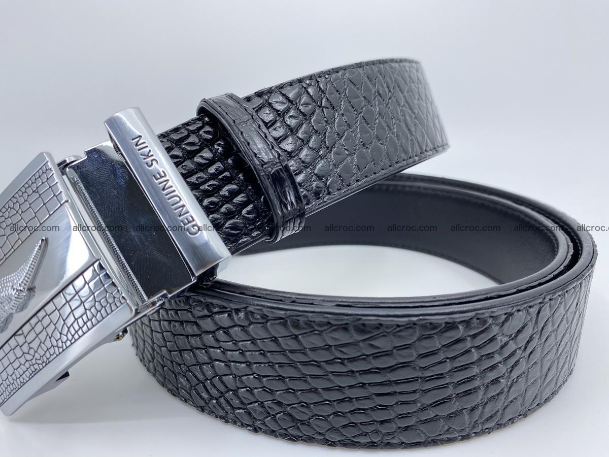 Crocodile leather belt 738 Foto 1