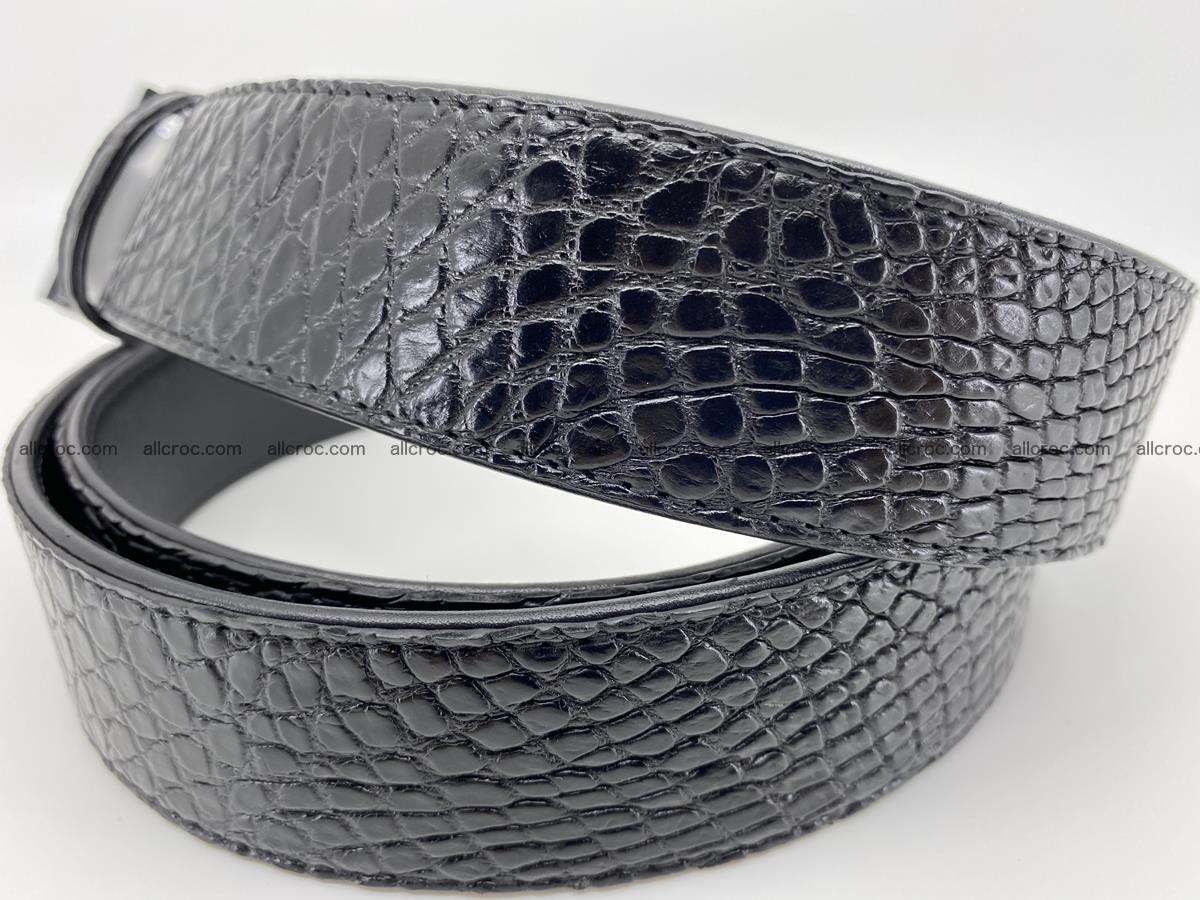 Crocodile leather belt 738 Foto 3