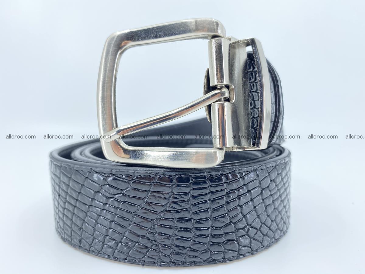 Crocodile leather belt 742 Foto 0