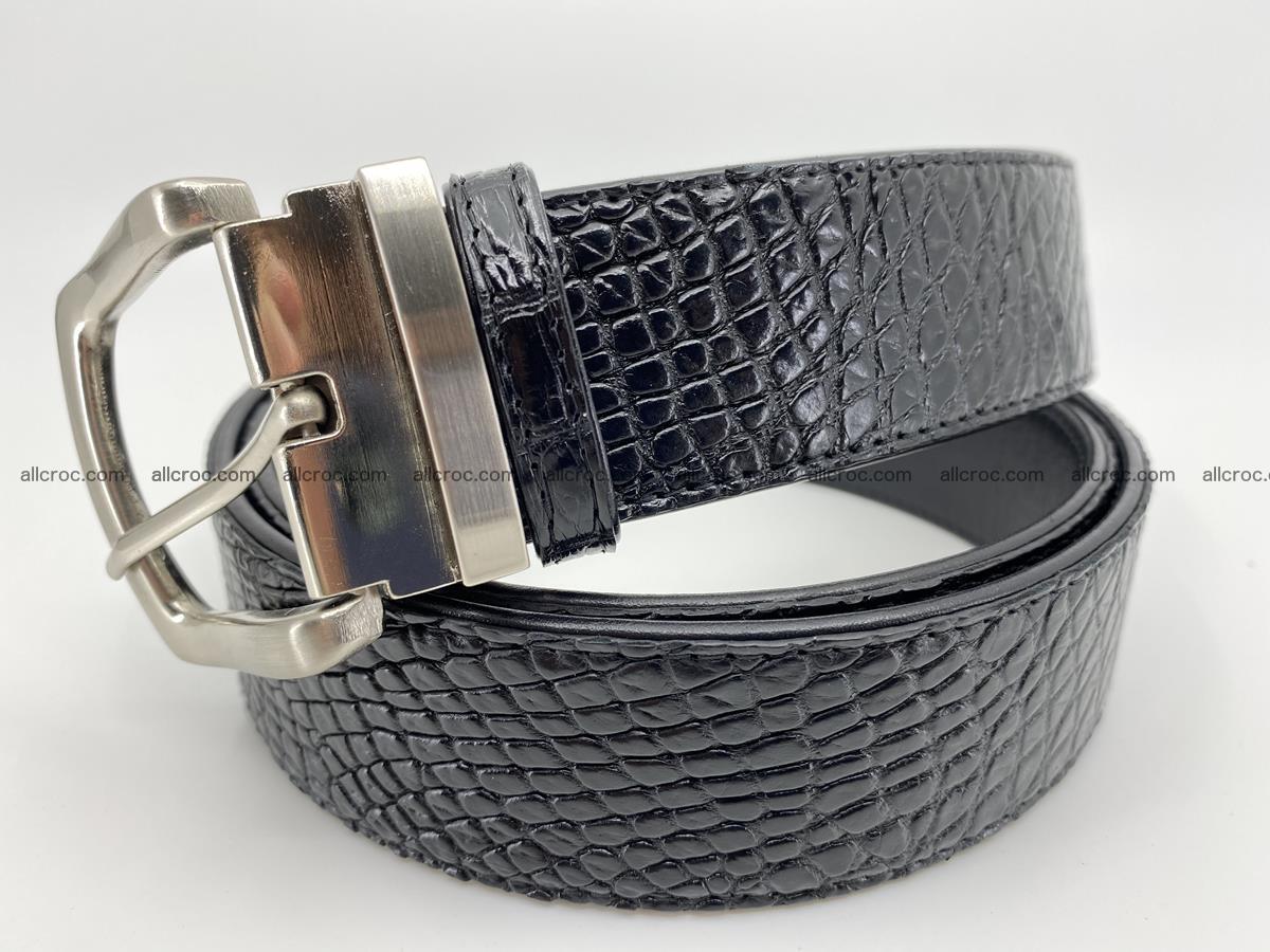 Crocodile leather belt 742 Foto 1