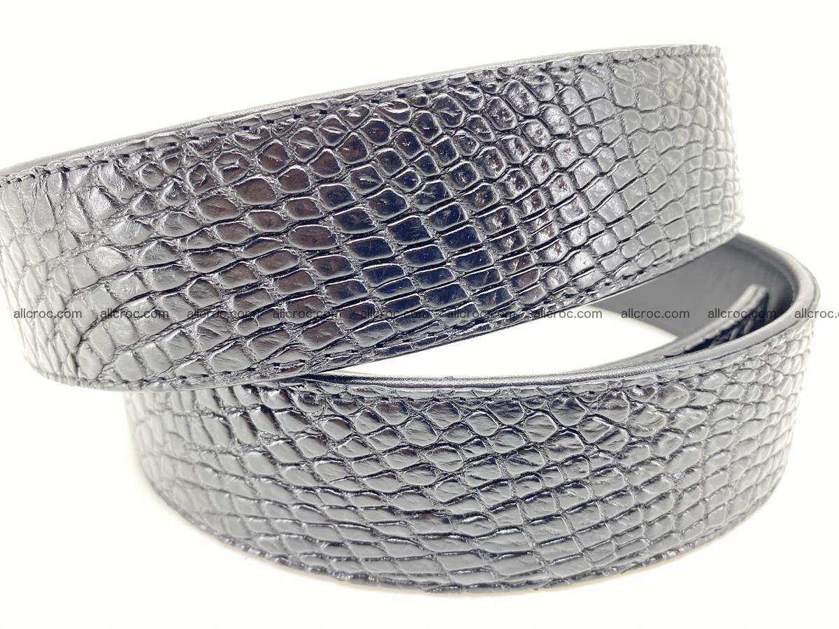 Crocodile leather belt 742 Foto 4