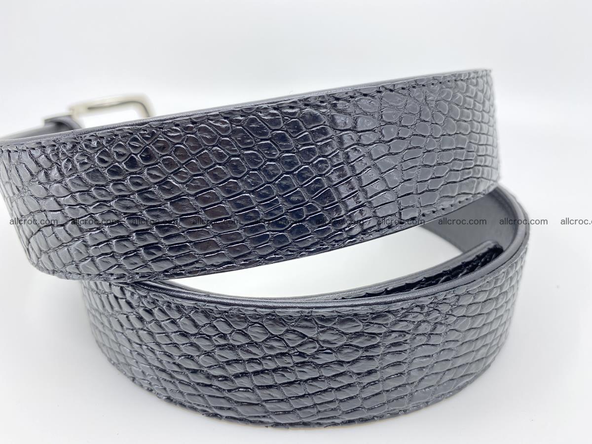 Crocodile leather belt 742 Foto 2