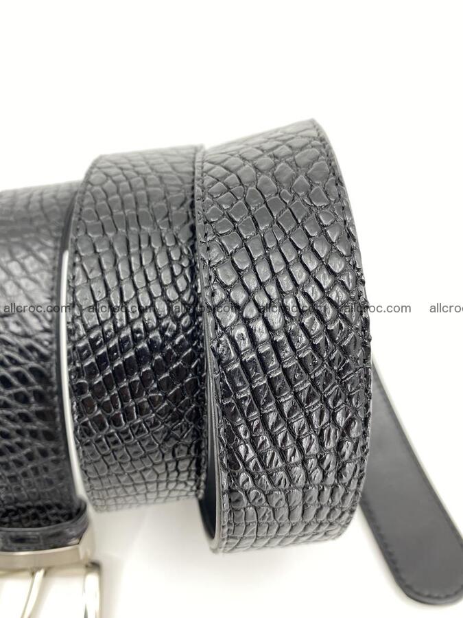 Crocodile leather belt 742 Foto 9