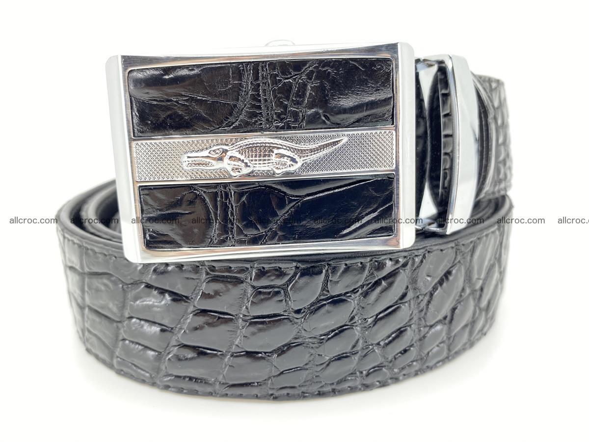 Crocodile leather belt 724 Foto 0
