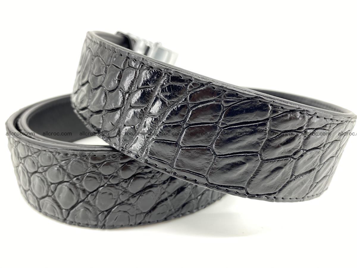 Crocodile leather belt 724 Foto 2
