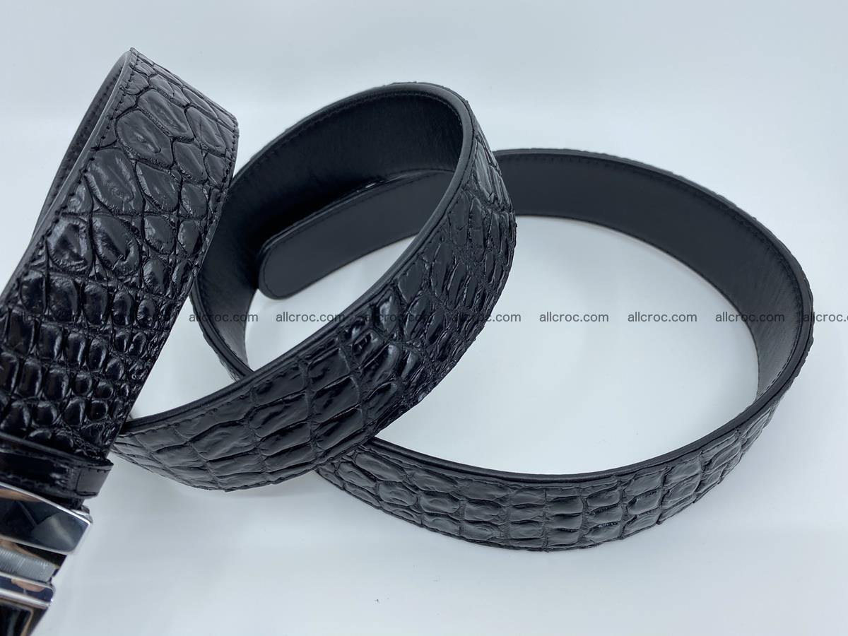 Crocodile leather belt 724 Foto 6