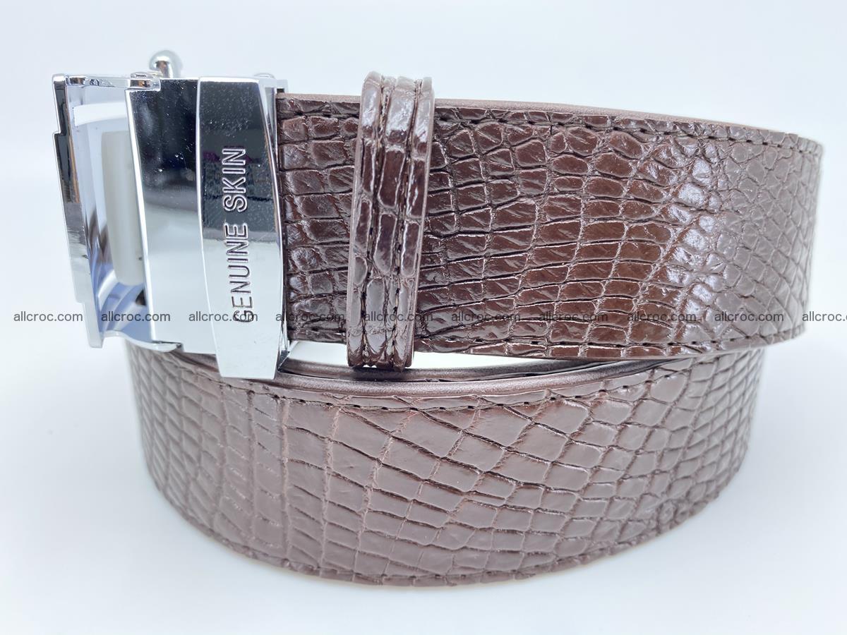 Crocodile leather belt 733 Foto 1