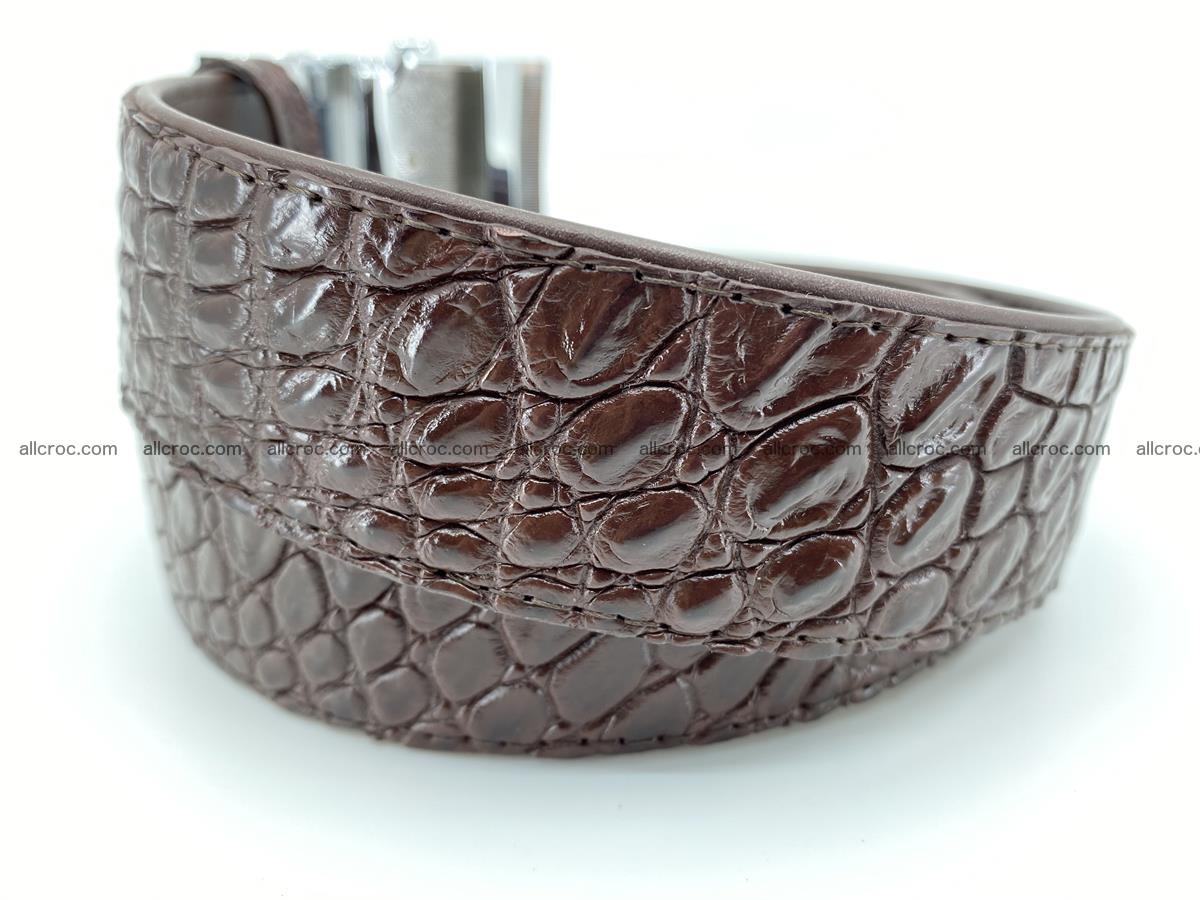 Crocodile leather belt 725 Foto 2