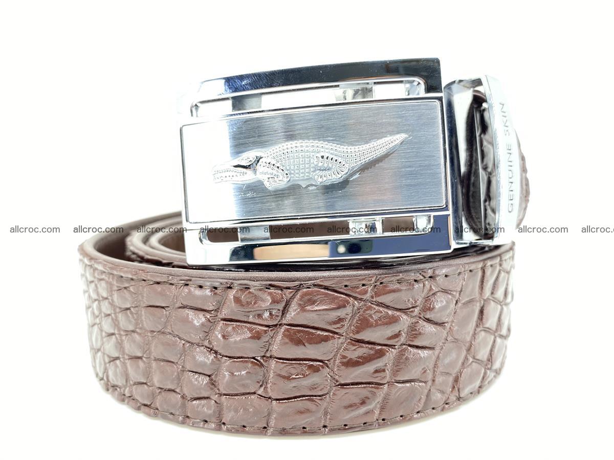 Crocodile leather belt 727 Foto 0