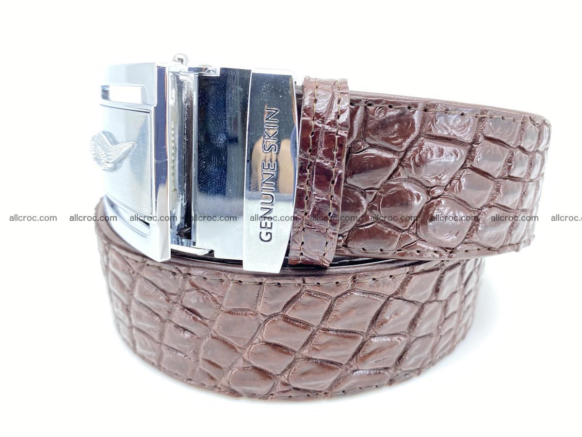 Crocodile leather belt 727 Foto 1